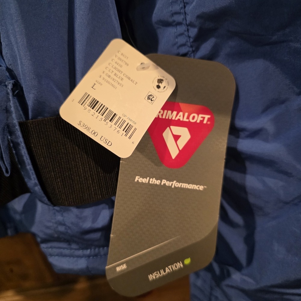 Free‎ People Movement Powder Vixen Jacket Blue Size Large NWT - Picture 4 of 7